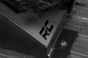 GMC Canyon Bed Mount Spare Tire Carrier - Rough Country - Powder-Coated Black - '04-'24